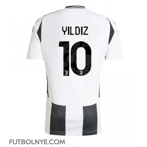 Camiseta Juventus Kenan Yildiz #10 Primera Equipación 2024-25 manga corta